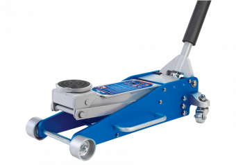 KING TONY Домкрат алюминевый 3т алюминевый (100-465mm) | 9TY153-03A-B