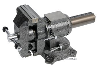 YATO Лещата слюсарні обертові з наковальнею YATO вертик./гориз. площ, b= 125 мм, m= 20 кг  | YT-6506