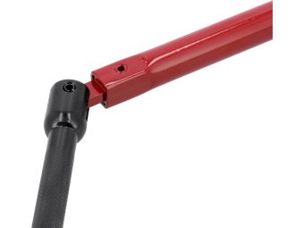 Ключ для монтажу сантехн. арматури на шарнірі YATO з головками: М9 10 11 12 14 17 мм і гаком, 8 елем