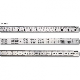 GROZ Линейка стальная, 1200 мм SR/1200