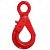 Крюк крановый G80 с проушиной и защелкой, грузоподьемность  8,2 т, цепь 16 мм.