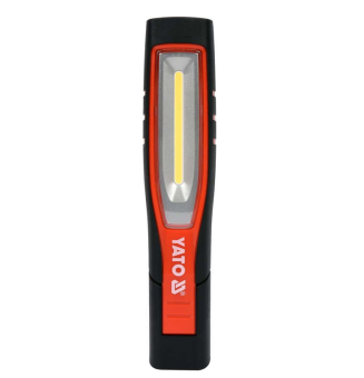 YATO Світильник переносний світлодіодний YATO акумулят. 3,7V, 2 режими-10/4 Вт, 170/1000Lm, заряд US