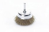 Щётка чаша латуневая проволока 75мм (дрель) APRO