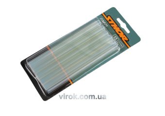 STHOR Стержні клейові : Ø= 11 х 150 мм. прозорі уп. 12 шт.  | 73271