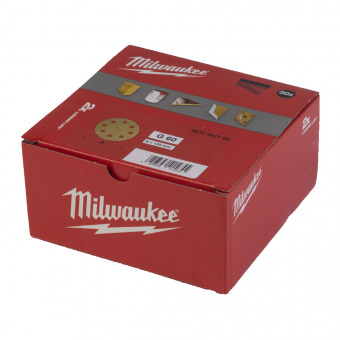 MILWAUKEE Круг шліфувальний HP 125/8 HL, Ø125мм, зерно 60, (50шт) | 4932492198