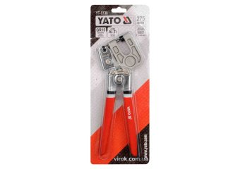 YATO Кліщі для з'єднання металевих профілів t≤ 0.8 мм YATO : L=275 мм  | YT-5130