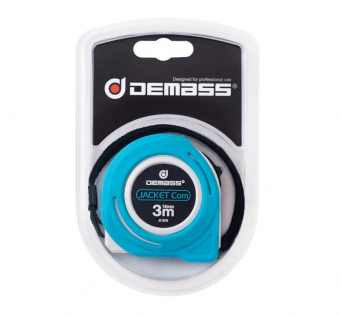 DEMASS Рулетка измерительная Jacket Com, 3мx16мм
