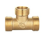 Трійник латунний 1З-1З-1З Double-lin | 78-173