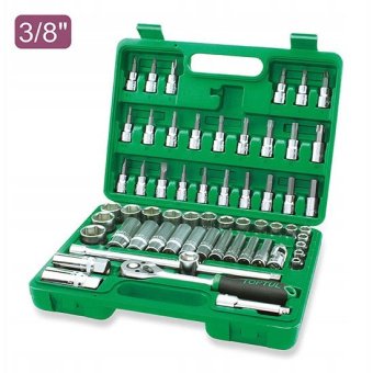 Набор инструмента в кейсе TOPTUL 3/8" 60ед. GCAI6001