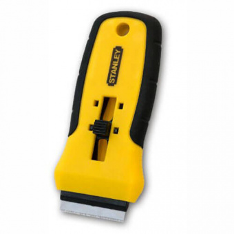 STANLEY 0-28-217 Скребок "Glass Tile Scraper" для стекла и керамической плитки 5 запасных лезвий.