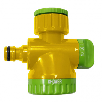 Адаптер пластиковий регульований з лійкою, 3/4-1 VERANO | 72-114