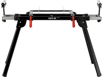 Стіл верстатний YATO: робоч. вис- 750 мм, навант- 200кг, відст між опорами- 100-165 см, 100х58х81 см