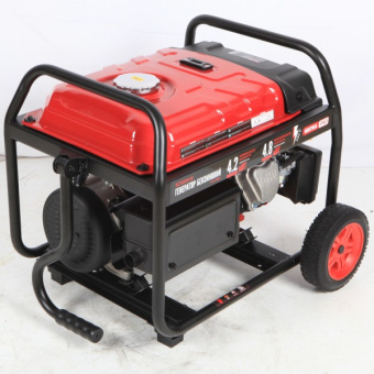 Бензиновий генератор КВІТКА PRO SC5000E + олива (4.8 кВт) (110-7004)