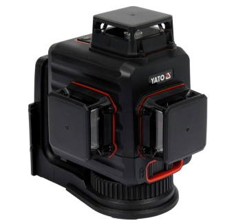 YATO Нівелір лазерний самонівелюючий YATO : 12 променів, точність- ±3 мм/ 10 м, верт./гориз. промені