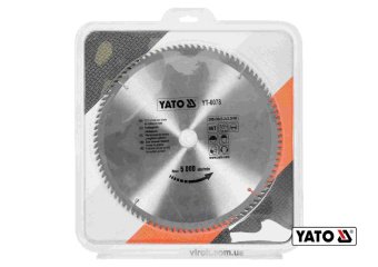 YATO Диск пиляльний победітовий по дереву YATO: 300х30х3.2х2.2 мм, 96 зубців, R.P.M до 5000 1/хв  | 