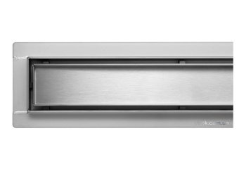 FALA Трап підлоговий зливний з нержавіючої сталі "ROTARY" ; 80x 4х 5 см, обертовий сифон  | 75348