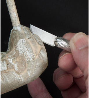 STANLEY STHT0-73872 Набор скальпелей "Hobby", 12 различных типов лезвий, две рукоятки, в кейсе.