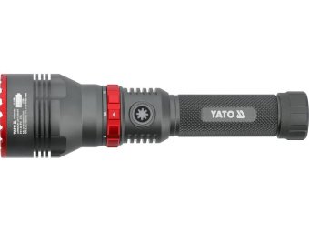 Ліхтар ручний LED-діодний YATO Li-Ion 3.7 В, 4 АГод, 10Вт,  зарядка від USB-C [6/24]