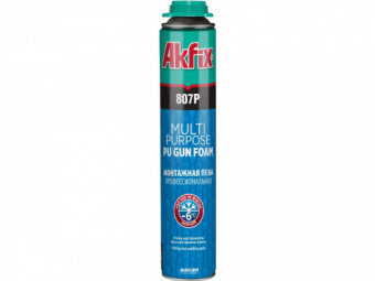 Пена профессиональная 807P (-6°) 750мл (зимняя) Akfix