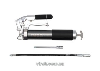 YATO Шприц мастильний YATO, 500 см³, 70 MPa. з жорстк. і гнучк. трубками  | YT-0704