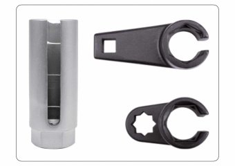 YATO Ключ торцевий з внутрішним багатогранником для лямбда-зонду YATO : l=22 мм, 3 шт  | YT-1752