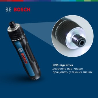 Викрутка акумуляторна  Bosch GO 2 Professional (3.6 В, 1.5 А*год, 5 Н*м) (06019H2100)