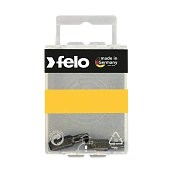 Бита FELO INDUSTRIAL TORX20х25 мм, шестигранный хвостовик 1/4, форма С 6,3, блистер 2 шт (02620036)