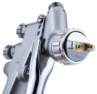 Краскопульт мини HVLP 1,0мм, ВБ пласт. AUARITA H-921-MINI-1.0