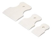 05-930 Набір шпателів гумових білих, 3 шт.: 40/60/80 мм | Україна