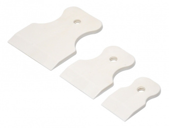 05-930 Набір шпателів гумових білих, 3 шт.: 40/60/80 мм | Україна