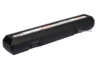 YATO Ключ динамометричний YATO : квадрат 1/2", F= 10- 60 Нм, L= 378-400 мм  | YT-07611