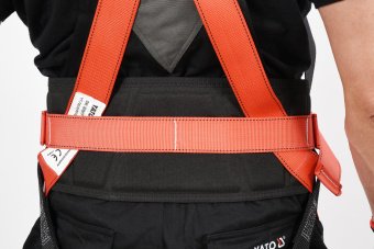 YATO Шлейки безпеки з лямками і стегновим пасом YATO для висотних робіт, поліестерові  | YT-74220