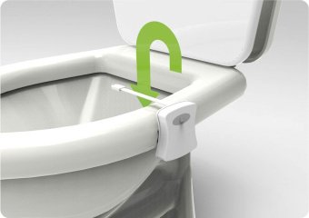 VOREL Світильник з датчиком руху і гаком світлодіодний для освітлення раковин  | 75455