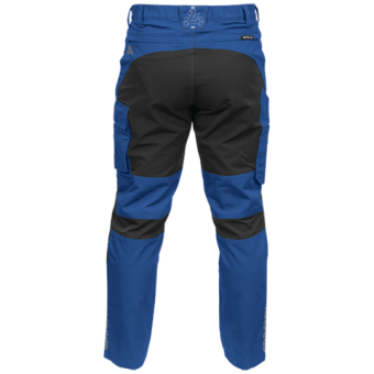 Штани робочі 4-WAY стреч SERWAL синьо-чорні YATO розм 2XL/ 96-102см, ріст- 182-192см, 11 кишень [10]