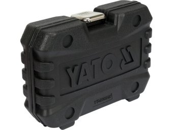 Торцеві головки до гвинтів колісних дисків авто VW YATO: з квадратом- 1/2", компл. 22 шт [20]
