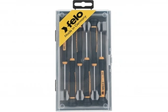Набор точных отверток FELO 1,5х60мм/2,0х60мм/2,5х60мм/3,0х60мм/РН00х60мм/РН0х60мм (24096166)