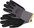 YATO Рукавиці робочі нейлонові YATO покрите спіненим нітрилом з накрапленням, розмір 9, чорнр-сірі  