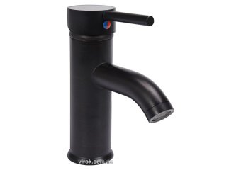 FALA Змішувач води для умивальника "RETRO BLACK 2" з кульовим регулятором(DW) | 75811