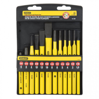 STANLEY 4-18-299 Набор зубил и пробойников 12 ед.