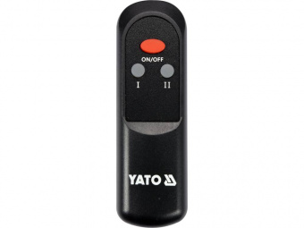 YATO Обігрівач інфрачервоний YATO, ел.-мереж- 230 В, 2000 Вт, діапазон- 12-18м² з пультом, 2 реж  | 