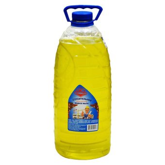 Мило рідке, будівельне, Лимон, 5л Україна | 96-053