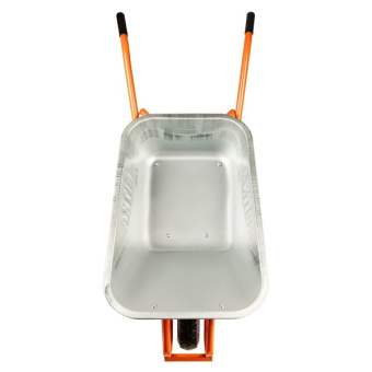 Будівельна тачка з посиленою рамою КВІТКА (90 л, 180 кг) (110-4001)