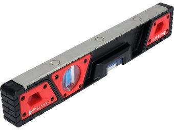 Рівень ударостійкий з магнітами YATO: L= 30 см. 2 капсули в алюмінієвому корпусі [40]