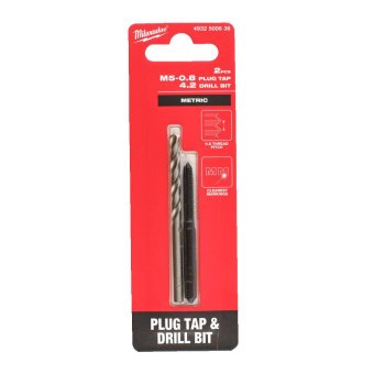 MILWAUKEE Набір з мітчика ручного, М5-0,8мм та свердла по металу діаметром 4,2мм