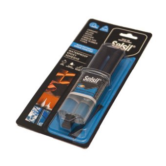 Клей 2-компонентний епоксидний SELSIL "5 хв" водостійкий швидкий,  28 гр [12]