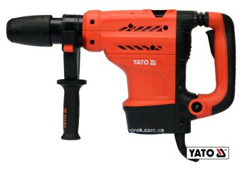 YATO Молот відбійний SDS-MAX мережевий YATO : P= 1300 Вт, J= 20 Дж. Ø≤ 150 мм (бетон)  | YT-82131