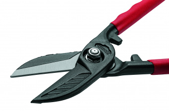 NWS Ножницы по металлу прямые тип "Английский" t = 1,0 - 1.2 мм, 300 мм, лезвия 75 мм. art. 078-12-3