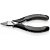 KNIPEX Кусачки торцевые ESD для электроники, антистатические, узкие режущие кромки с маленькой фаско