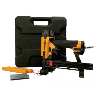 Пістолет скобозабивний BOSTITCH, пневматичний, тип кріплення "SL", довжина 19-38 мм, і шайби "SB-CAP