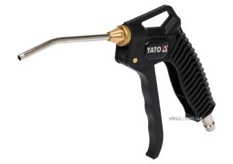 YATO Пістолет пневматичний продувальний YATO з соплом l=110 мм, Ø=1/4", для тиску- 0.8 MPa  | YT-237